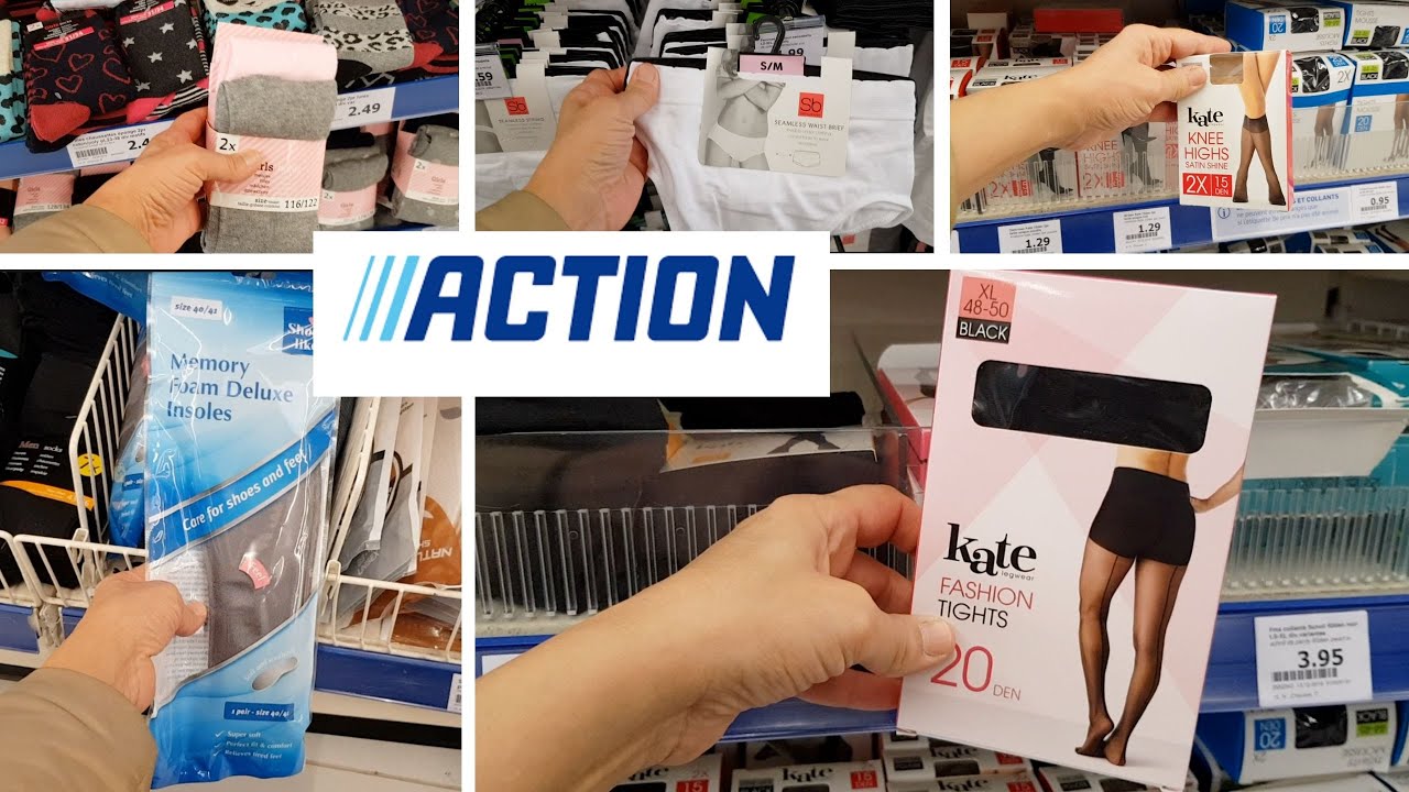 ACTION ADDICT - SEMELLES À MÉMOIRE DE FORME ET SOUS-VÊTEMENTS 😮😲