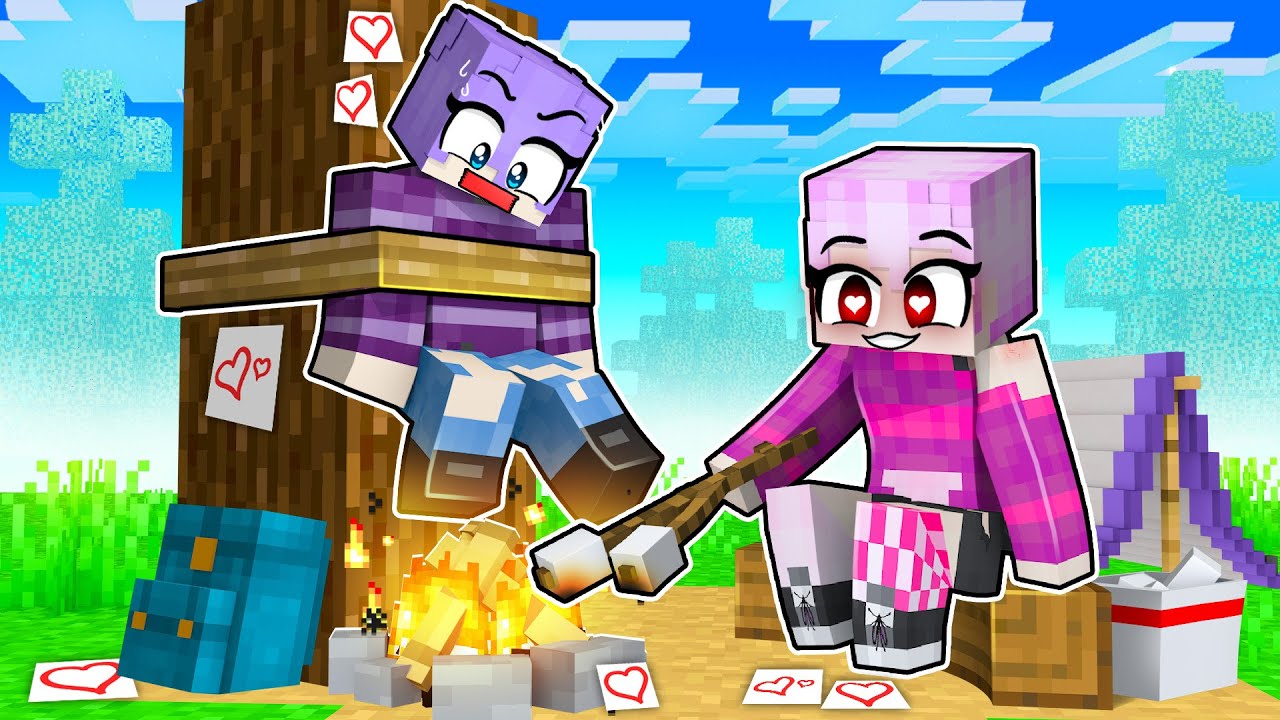 Побег из летнего лагеря ЯНДЕРЕ в Minecraft!