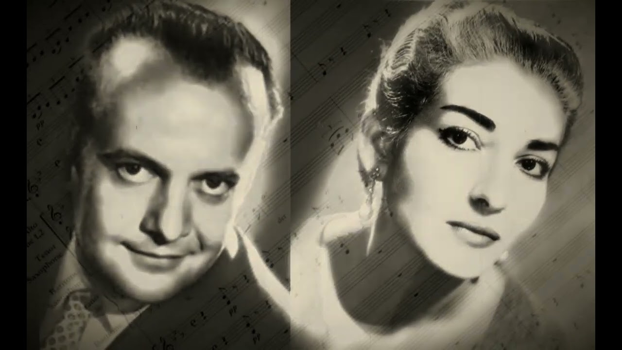 Tutte le feste al tempio. Maria Callas and Tito Gobbi.1955. Stereo Remix.