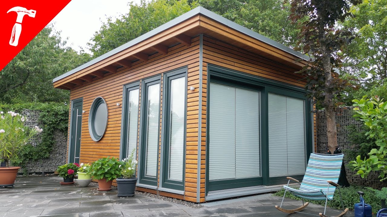 Luxus Gartenhaus - ANLEITUNG zum Selberbauen vom Profi 🏡