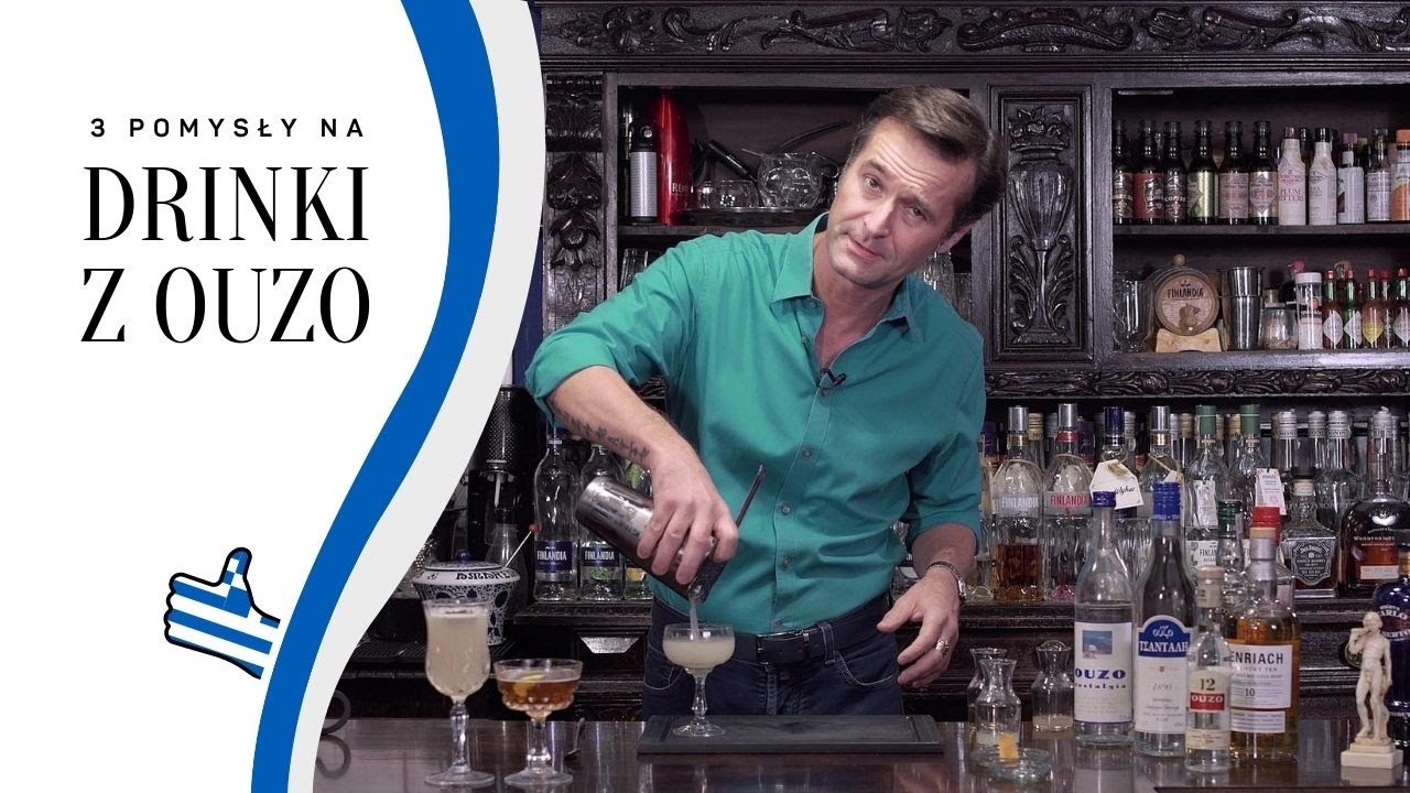 Drinki z Ouzo! Jak pić ouzo i zrobić koktajle z grecką anyż&oacute;wką - przepisy.