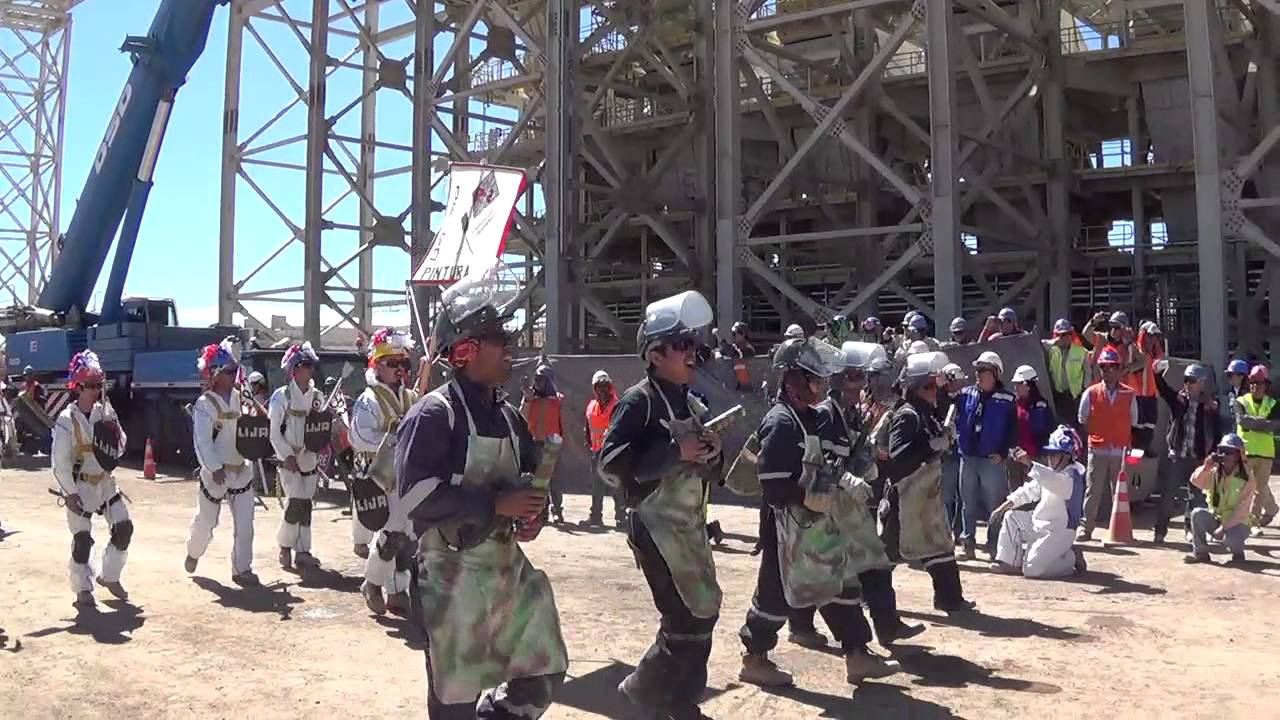 Parada Militar Fanea en proyecto Antucoya 2014 - parte 2de3