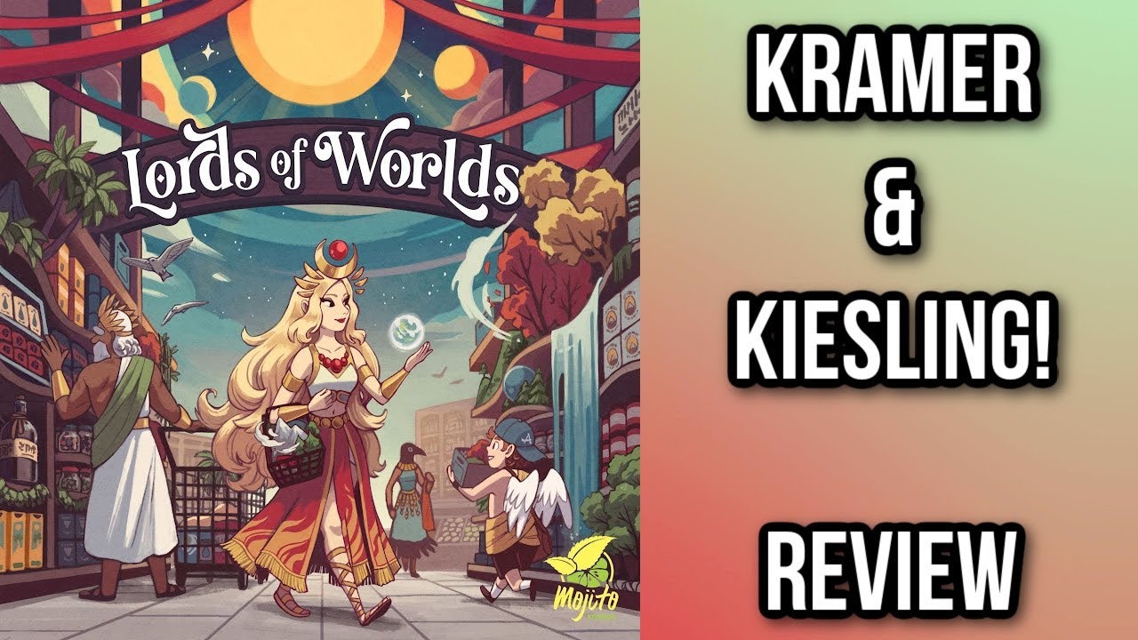 Lords of Worlds Review - Kramer & Kiesling Tile Laying!