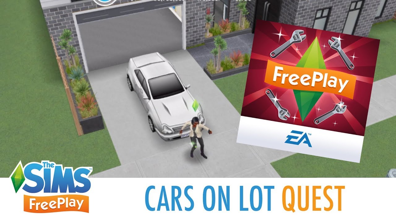 CARS ON LOTS QUEST WALKTHROUGH | The Sims FreePlay
