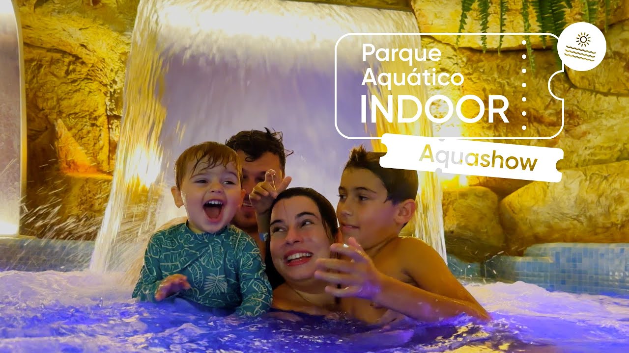 Testamos o MELHOR PARQUE AQUÁTICO COBERTO com CRIANÇA! Aquashow Indoor Portugal