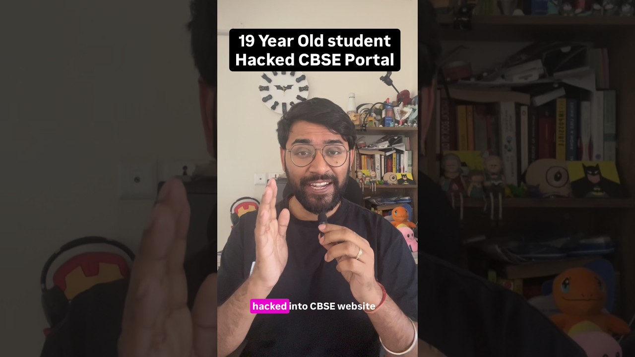 CBSE Website Hacked by a 19 Year Old 😳