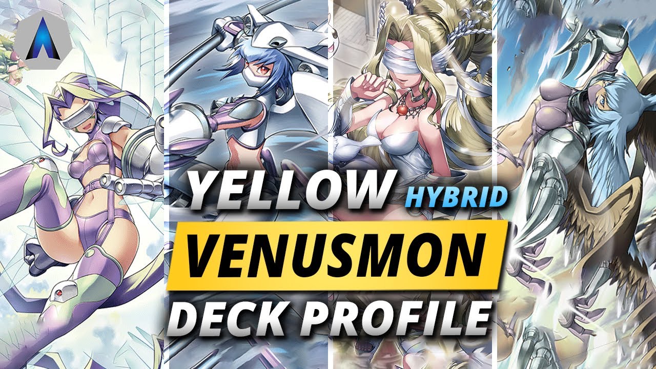 UNSTOPPABLE WAIFUS!!! Venusmon Yellow Hybrid Deck Profile & Combos | Digimon Card Game (EX3 Format)