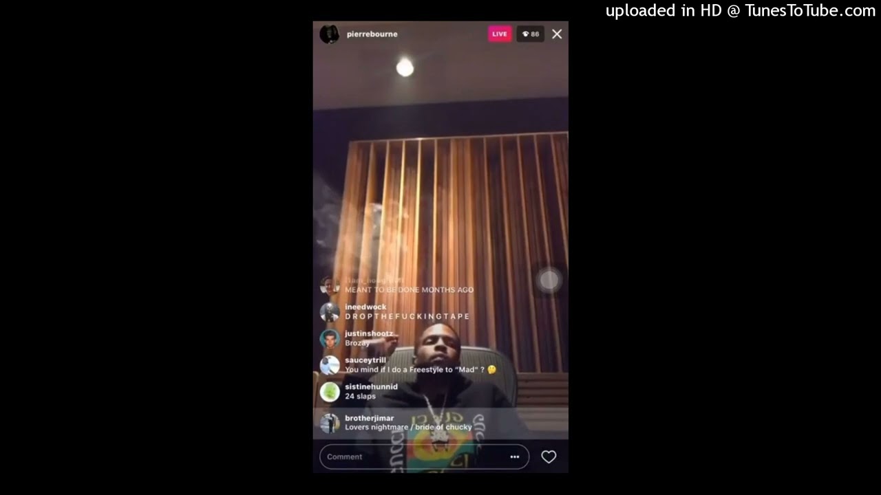 Pierre Bourne - Bring That Over Here Instrumental remake (NOT THE BEST QUALITY)