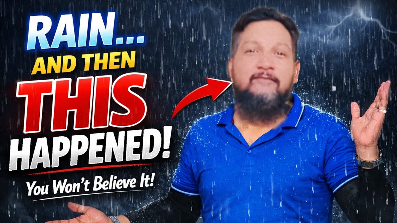 آج موسم نے سرپرائز دے دیا 🔥🌧️