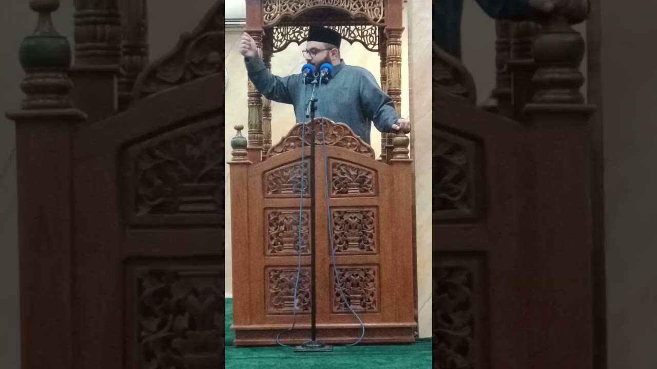 Ceramah Tarawih_Syaikh Nidha Kamal dari Gaza Palestina_ Kondisi Gaza