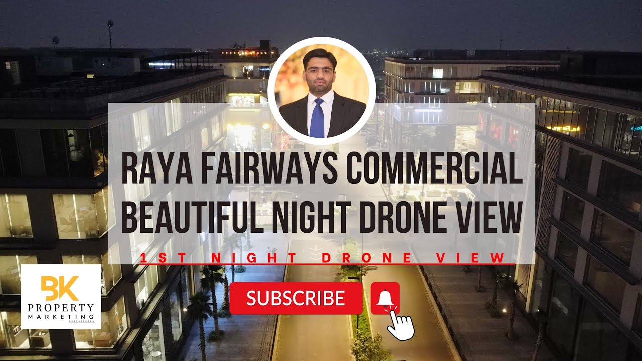 Defence Raya | Golf Club | Fairways Commercial Beautiful Drone Video with Day/Night views DHA Lahore