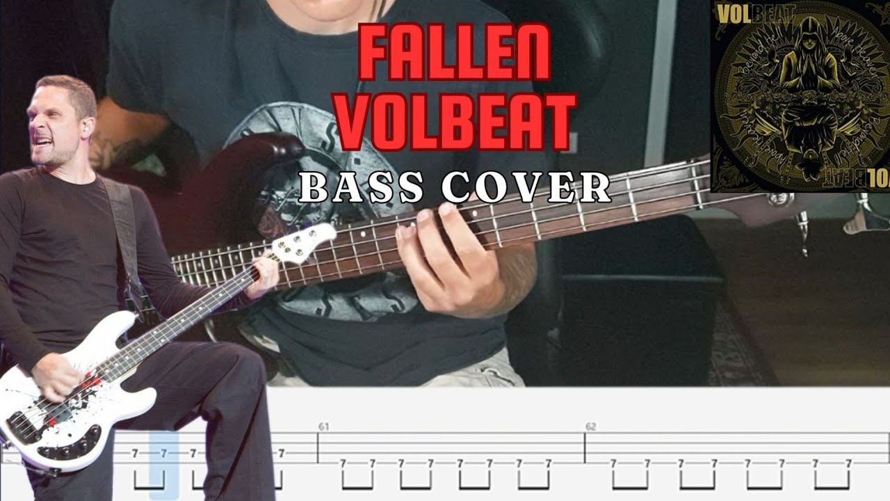 Fallen Bass Tabs - VOLBEAT Bass Cover