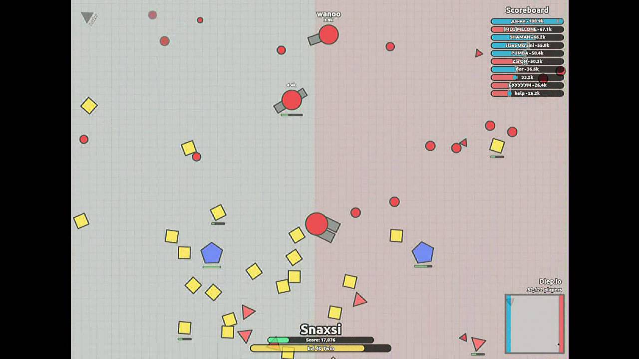 [GAME] DIEP.IO lПервый взгляд|