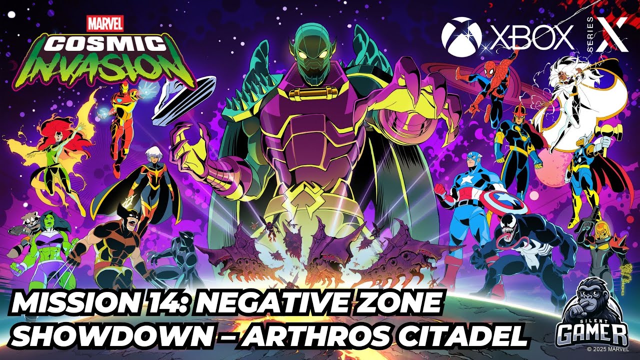 Marvel Cosmic Invasion - Mission 14: Negative Zone Showdown - Arthros Citadel - (XBoxSeriesX) -NoCom