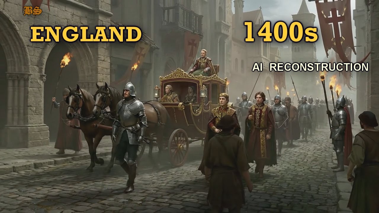 1400s England Middle Ages / AI Reconstruction