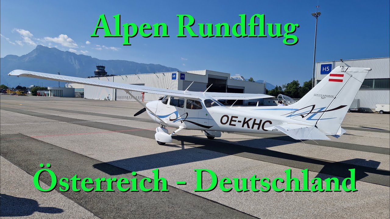 Alpen Rundflug 2025 - Österreich / Deutschland