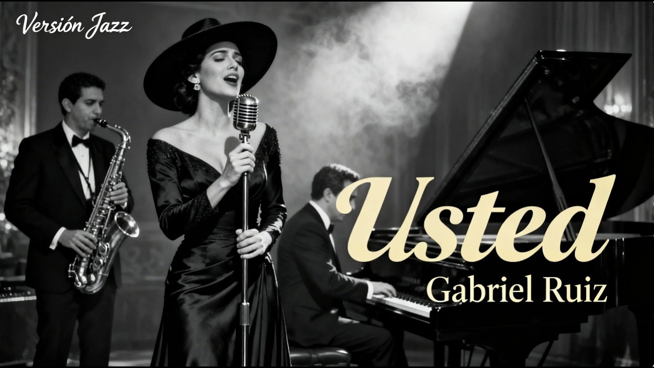 Usted – Gabriel Ruiz | Cover Bolero Jazz | Bolero Clásico en Jazz Latino Romántico