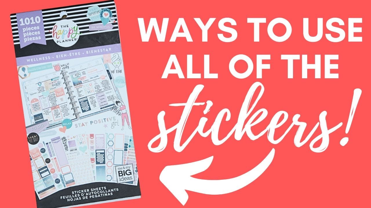 How to use ALL the Stickers 