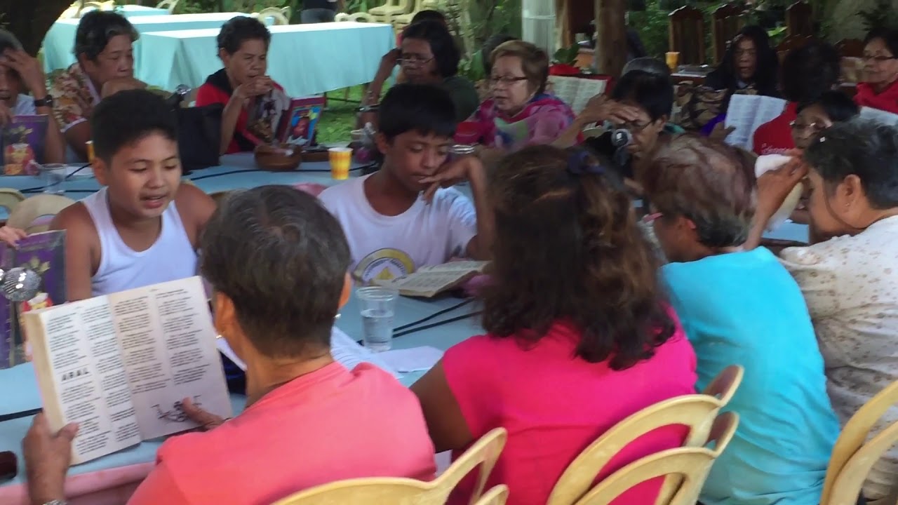 Pabasa SANTA JUANA 2018 MORONG, RIZAL  “paglilibing”