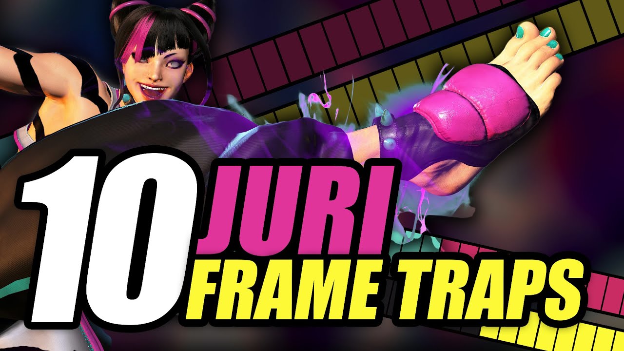 Руководство по ловушкам Juri Frame — Advanced Street Fighter 6