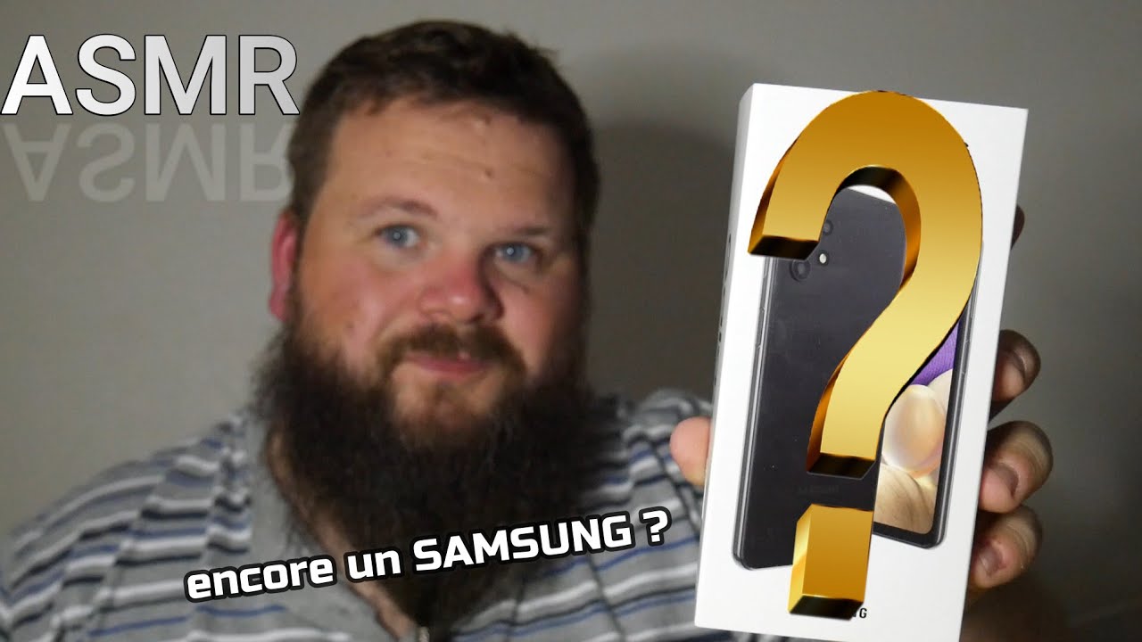 ASMR - NOUVEAU TÉLÉPHONE ☎ + TAPPING #asmr #asmrfr #relaxation #samsung