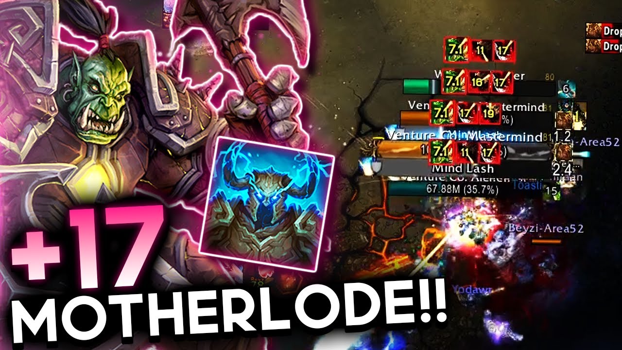 The Motherlode +17 | Mountain Thane Prot Warrior | TWW SEASON 2 M+