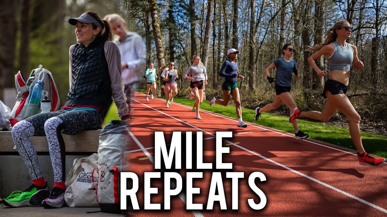 Track workout: faster than race pace