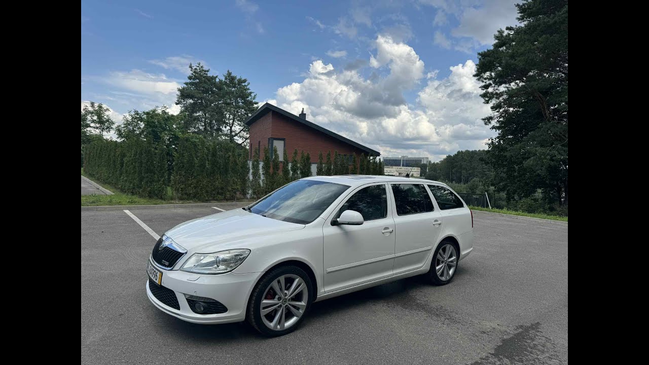 4k.Skoda Octavia 2.0 VRS 2010