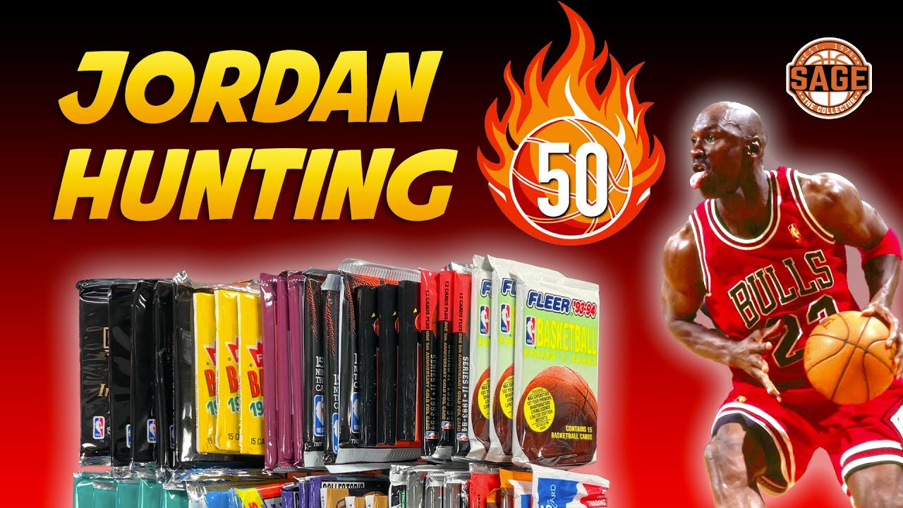 Michael Jordan Hunting: Round 50 🔥 Opening FIFTY 80s/90s Basketball Packs!