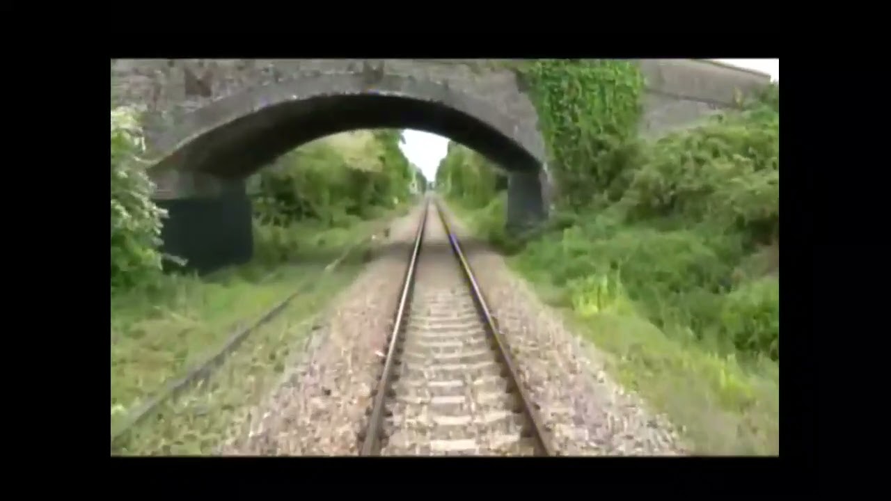 Class 121 DMU cab ride Claydon Junction to Didcot