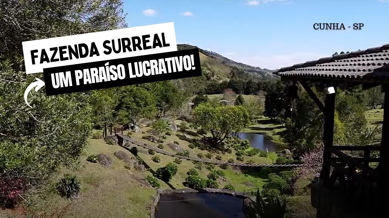 FAZENDA ESPETACULAR EM CUNHA - SP!