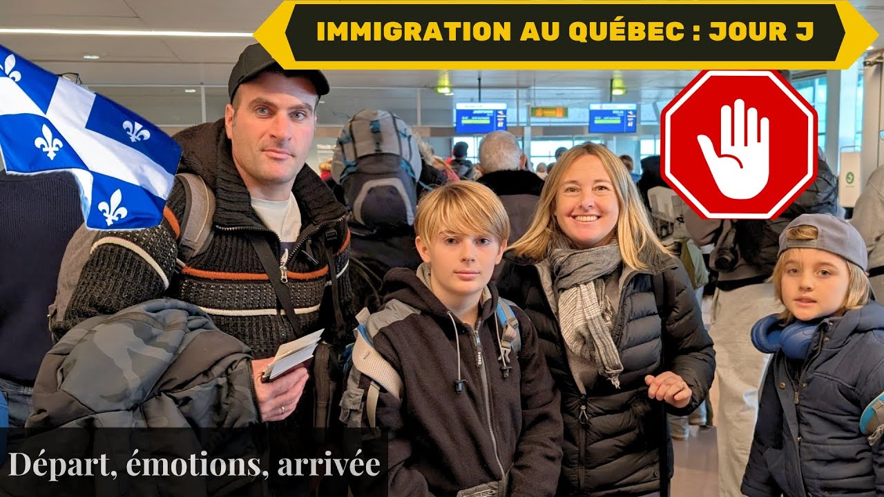 #176-🚨MMIGRATION AU QUÉBEC : LE JOUR J — ON QUITTE TOUT !