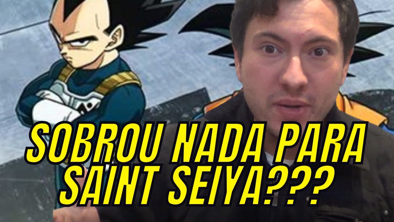 Por que os anúncios de DRAGON BALL impactam SAINT SEIYA??