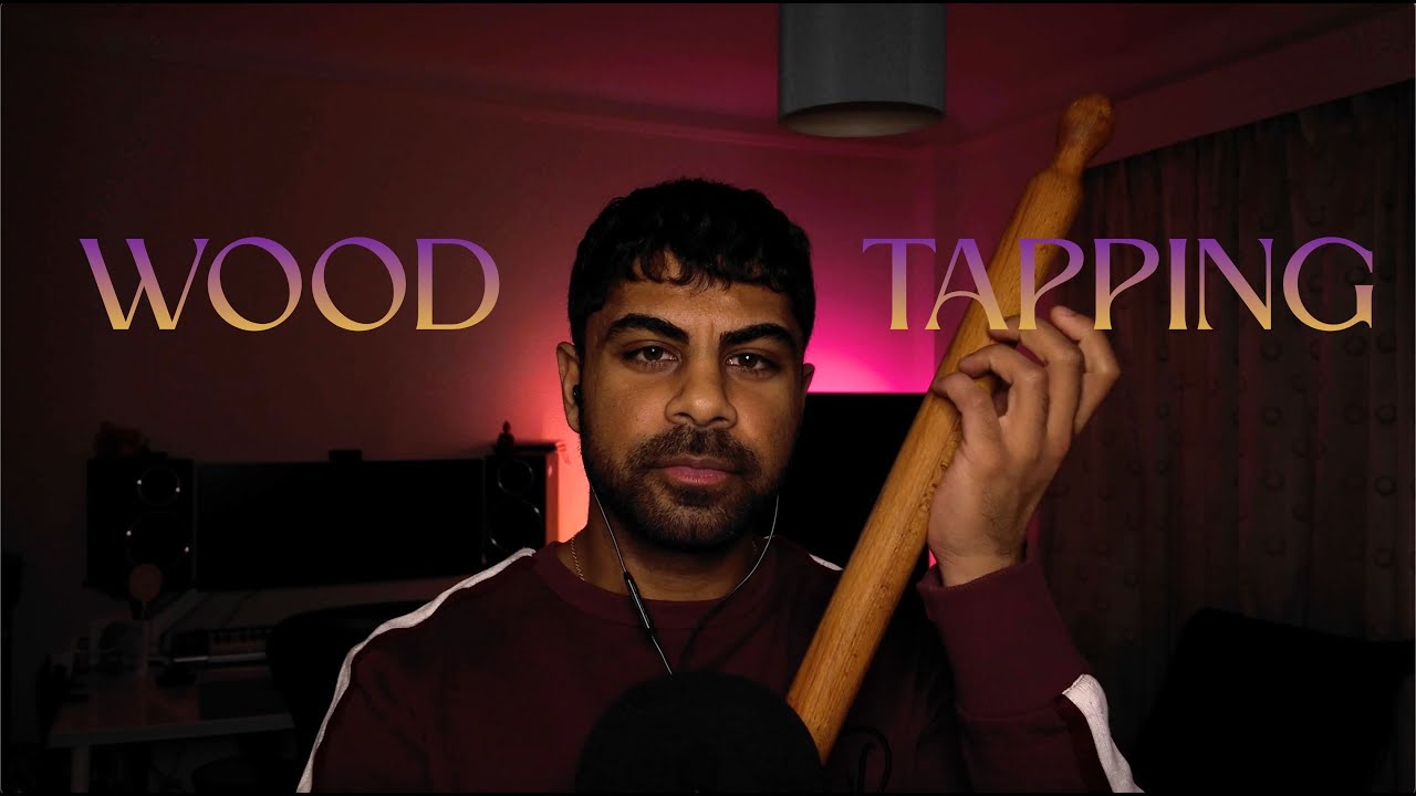 Quiet Wood Tapping & Sounds ASMR