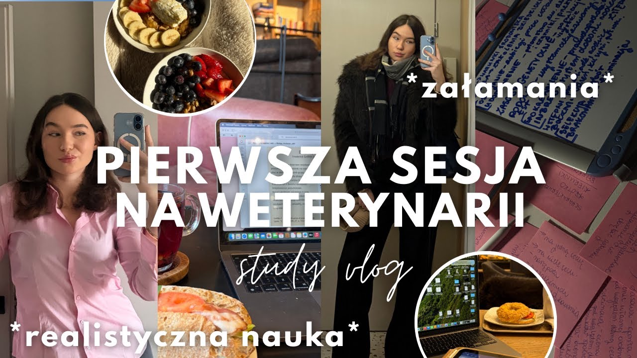 SESJA NA STUDIACH MEDYCZNYCH🩺✨🐾| REALISTYCZNY VLOG