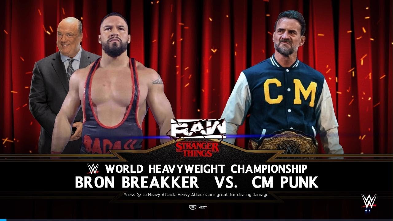 🚨Arena Showcase🚨 Stranger Things Raw 🧟‍♂️🎒- CM Punk vs Bron Breakker (Arena info in description)