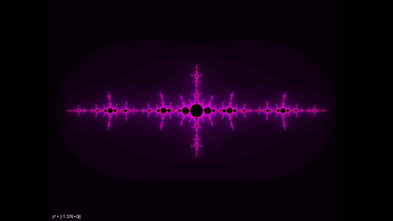 Julia Set Axis Sweep