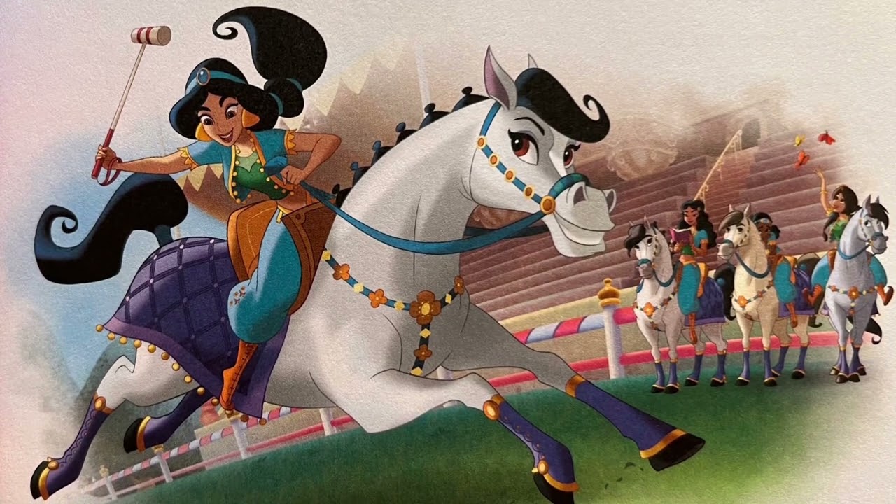 V5: Aladdin-The Princess Polo Games | Read Aloud