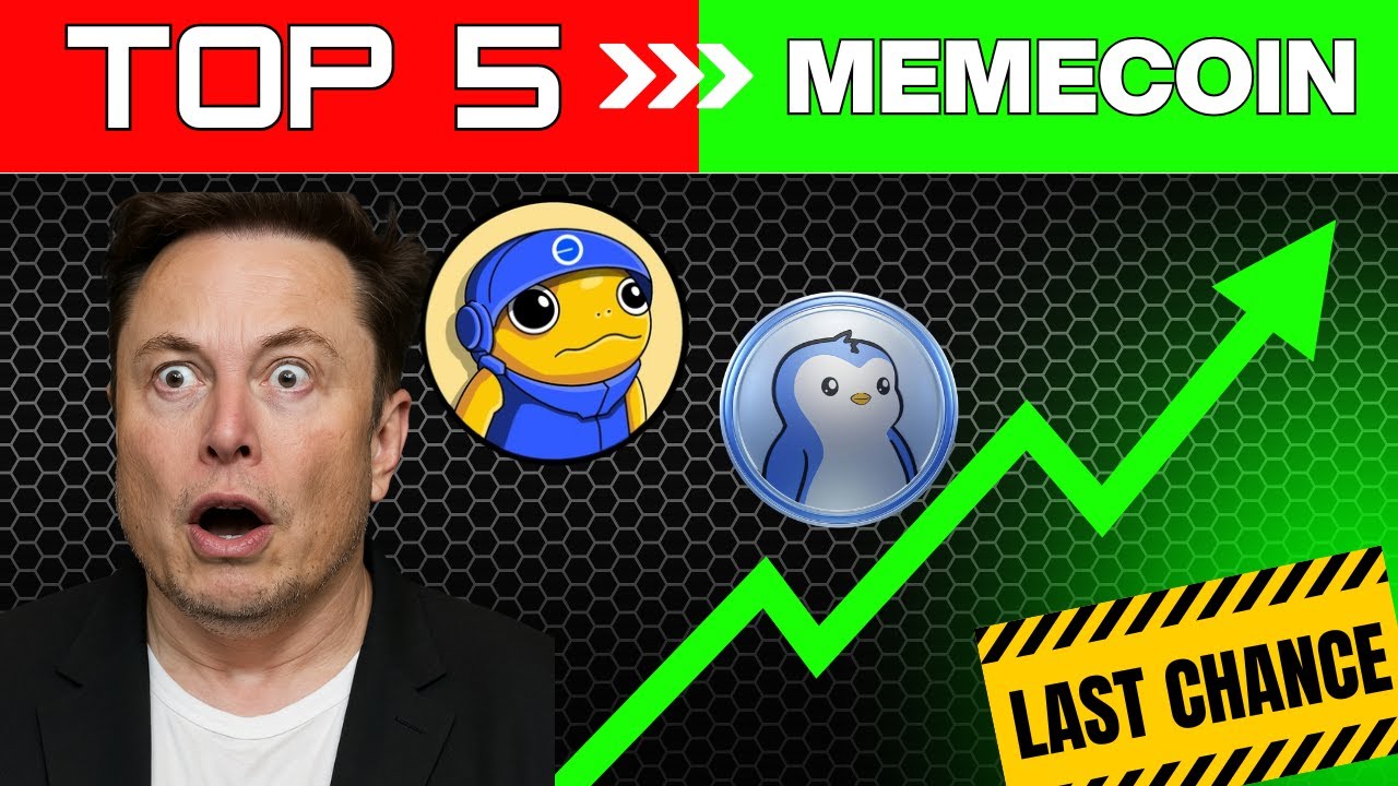 Buy Before They Boom: 5 Best Meme Coin To Buy Right Now ||