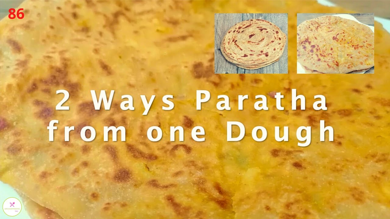 2 Ways Paratha from Wheat Flour | Plain and Aloo Paratha | Make-Ahead and Homemade Frozen Paratha