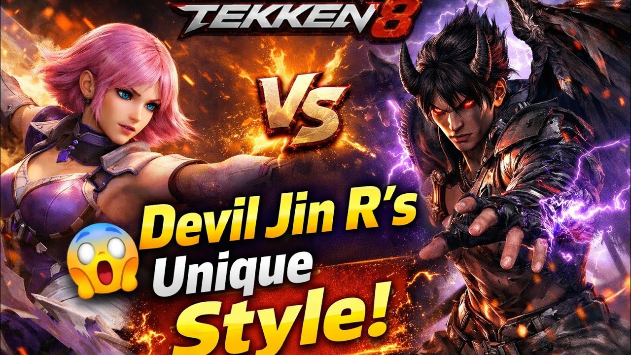 Tekken 8 This deviljin is has unique play style I ever see #tekken8 @dawoodsikandar-tk #tkalisa 