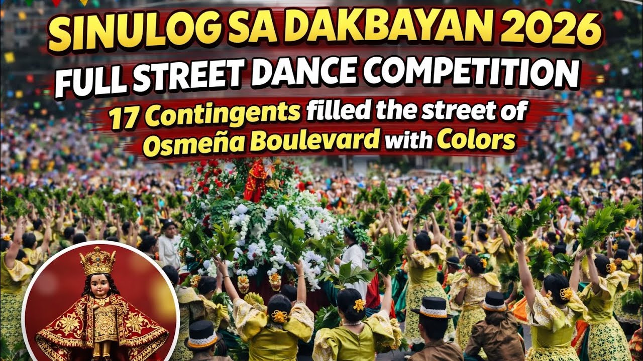 SINULOG 2026 FULL STREETDANCE PARADE: SINULOG SA DAKBAYAN 2026 #SINULOG2026 #sinulog2026streetdance 