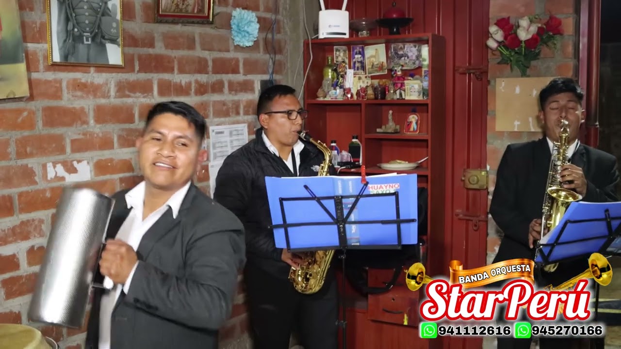 BANDA ORQUESTA STAR PERU - PESCADITO  & ANACONDA  & HUAYNO -  941112616 - 945270166