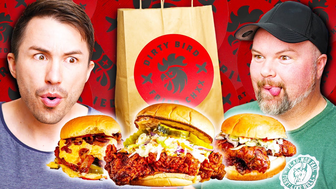 We Tried the NEWEST & DIRTIEST Chicken Restaurant in Town- DIRTY BIRD CHICKEN