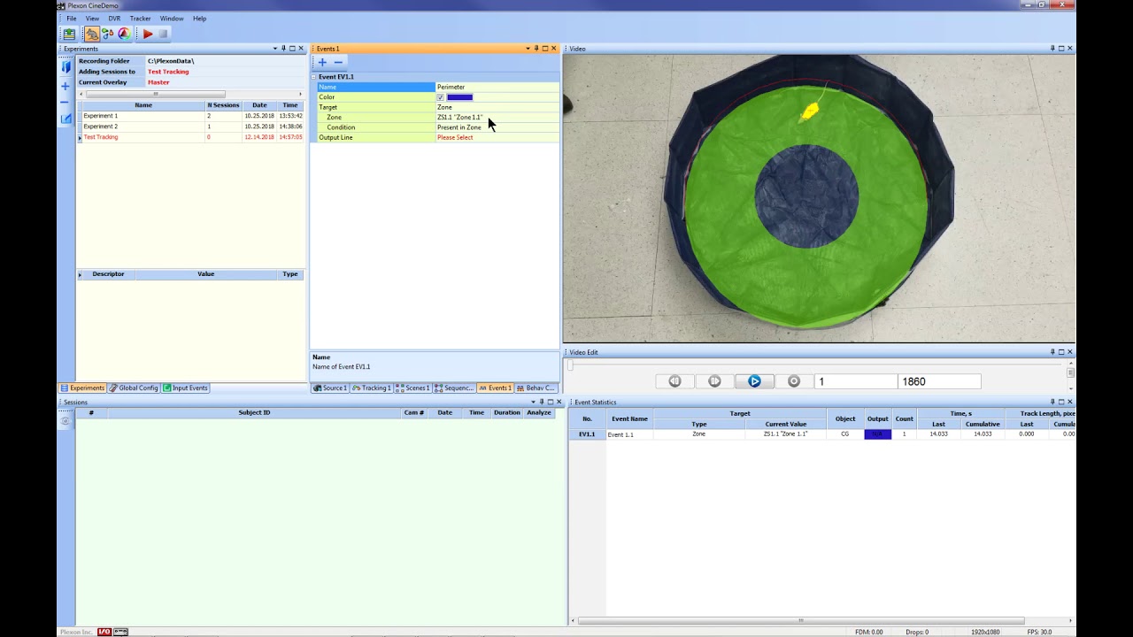 CineDemo: How to Track Behavioral Files Using CineLyzer