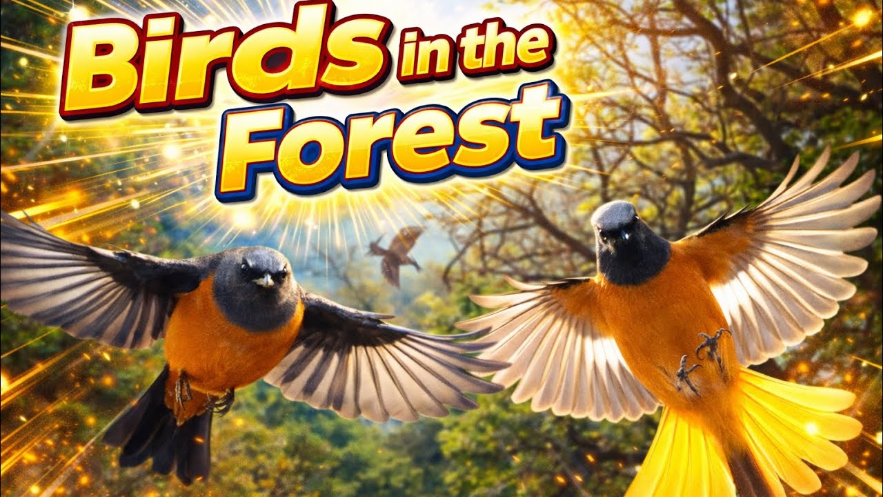 BIRDS IN THE FOREST