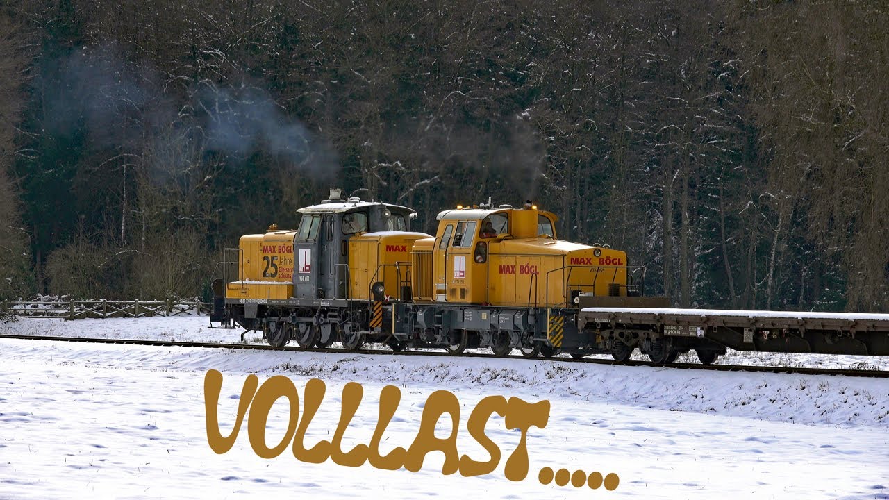 Unter Volllast zum Neumarkter Bahnhof