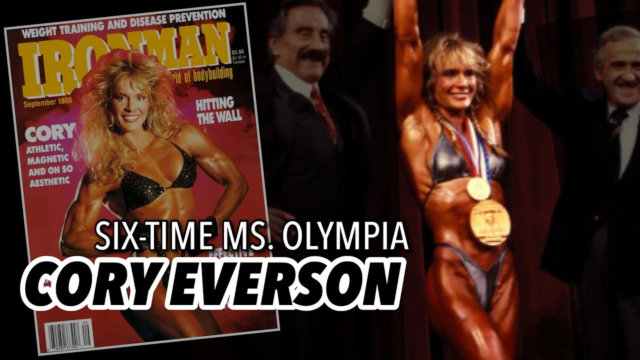 CORY EVERSON - Female bodybuilder - The six-time Ms. Olympia from 1984 to 1989