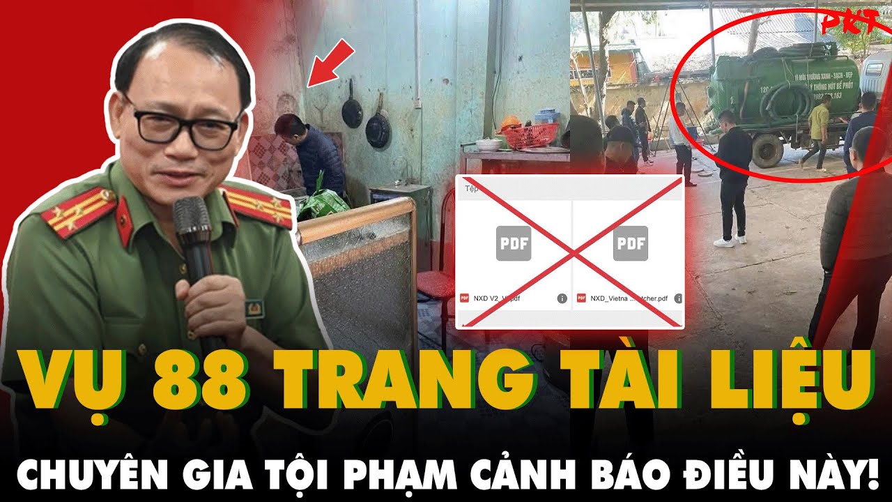 Vụ t&agrave;i liệu 88 trang -110 trang: Ph&aacute;t hiện ĐIỂM CHUNG KỲ QU&Aacute;I v&agrave; sở th&iacute;ch của những t&ecirc;n TỘI PHẠM