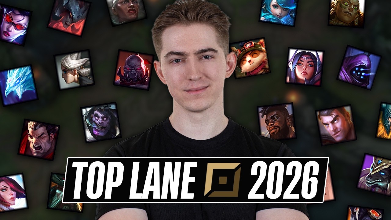 Every Top Lane Champion Explained in 3.5 hours! 2026 Ultimate Top Lane Guide ft. @CoachChippys